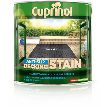 CUPRINOL ANTI-SLIP DECKING STAIN BLACK ASH 2.5L