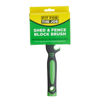 FFJ SHED & FENCE BLOCK BRUSH GREEN