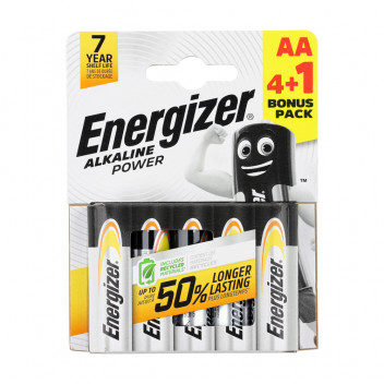 TIMCO ENERGIZER ALK POWER AA AA 5 PCS