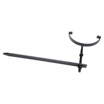 112MM ROUNDSTYLE RISE & FALL BRACKET BLACK BRF4CI