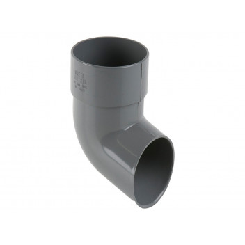 68MM ROUND DOWNPIPE SHOE GREY BR216G