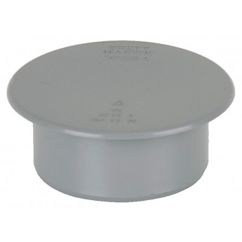 40MM P/FIT WASTE SOCKET PLUG GREY W924G