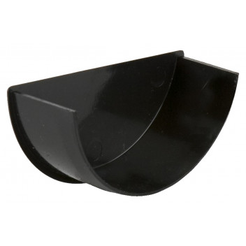 112MM ROUND INT STOPEND BLACK BR046B