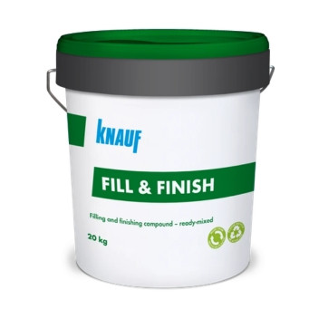 KNAUF FILL & FINISH READY MIXED JOINTING COMPOUND 20KG 601443