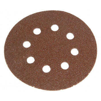 FAITHFULL H & L SANDING DISCS (5) DID3 125MM VERY FINE 240 GRIT