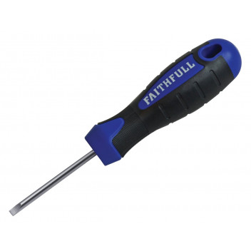 FAITHFULL BRADAWL ROUND CHISEL  POINT SOFT HANDLE