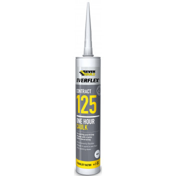 125 ONE HOUR CAULK WHITE 300ML