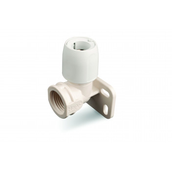 HEP20 WALL PLATE ELBOW 15MM X 1/2IN HX6/15W