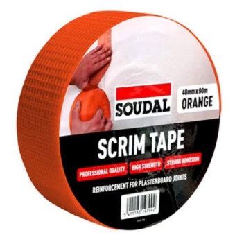 SOUDAL SCRIM TAPE 48MM X 90M ORANGE