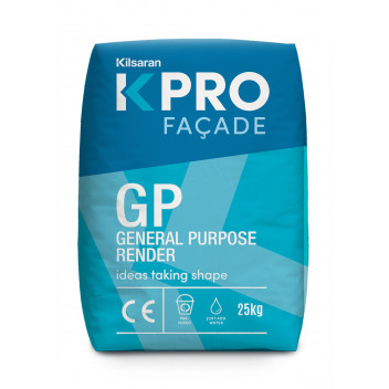 KILSARAN GP GENERAL PURPOSE RENDER 25KG PLASTIC BAG