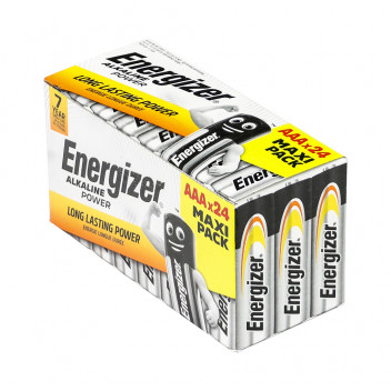 TIMCO ENERGIZER ALK POWER AAA VALUE AAA 24 PCS