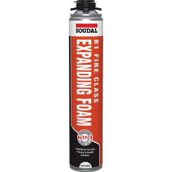 SOUDAL B1 FIRE & ACOUSTIC FOAM GUN GRADE 750ML BLUE  132730