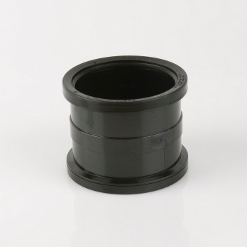 110MM SOIL PIPE CONNECTOR BLACK BS406B