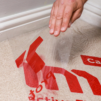 TIMCO CARPET PROTECTIVE FILM 25m x 0.6m 1 EA
