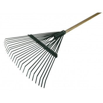 FAITHFULL COUNTRYMAN LEAF RAKE  22 FLAT TINES