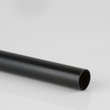 40MM SOLVENT WASTE MUPVC WASTEPIPE BLACK 3M BLACK W2010B