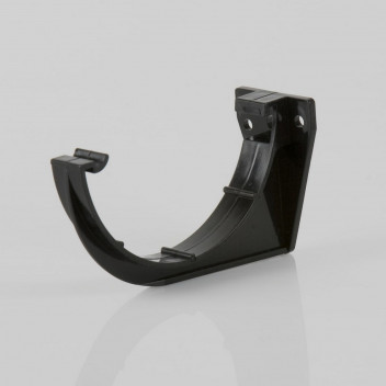 112MM ROUND GUTTER SUPPORT BRACKET BLACK BR043B