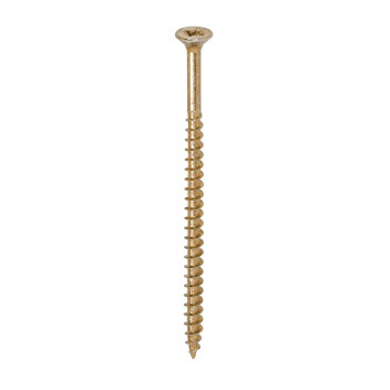 TIMCO SOLO WOODSCREW PZ2 CSK ZYP 5.0 x 90 100 PCS