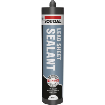 SOUDAL LEAD SHEET SEALANT 290ML GREY