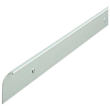 WORKTOP END CAP 30MM SATIN SILVER