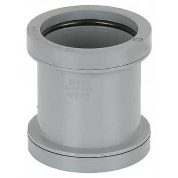 40MM P/FIT WASTE STRAIGHT CONNECTOR GREY W922G