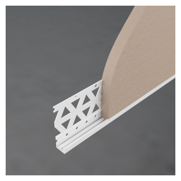 PLASTIC STOP BEAD 10MM 2500MM WHITE PSB010F3000