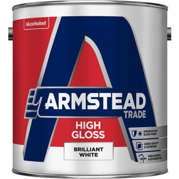 ARMSTEAD HIGH GLOSS BRILLIANT WHITE 2.5L