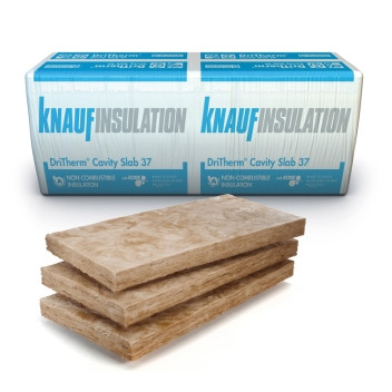 KNAUF DRITHERM 37 CAVITY SLAB 1200 X 455 X 75MM  8 PER PACK