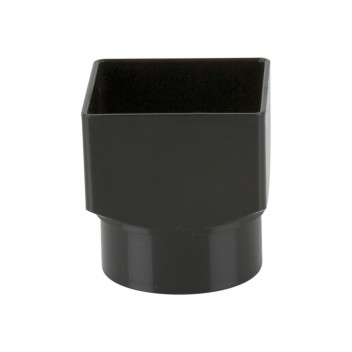 65MM SQUARE TO ROUND ADAPTOR BLACK BR517B