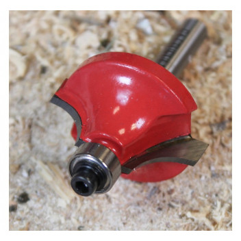 FAITHFULL ROUTER BIT TC 9.5MM OVOLO ROUNDING OVER