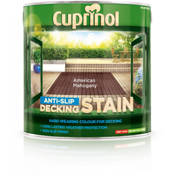 CUPRINOL ANTI-SLIP DECKING STAIN AMER/MAHOG 2.5L