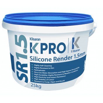 KILSARAN SILICONE THIN COAT RENDER ULTRAWHITE 25KG