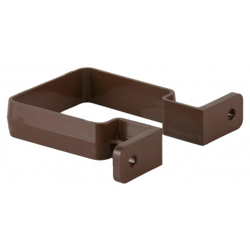 65MM SQUARE DOWNPIPE BRACKET BROWN BR507BR