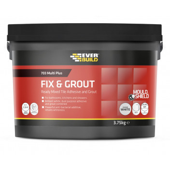 703 FIX & GROUT TILE ADHESIVE WHITE 3.75KG