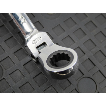 FAITHFULL RATCHET COM SPANNER FLEX HEAD CV 17MM