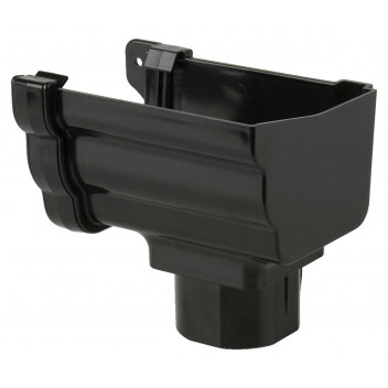 106MM PROSTYLE STOPEND OUTLET R/H BLACK BR856RB