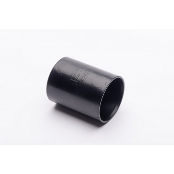 50MM SOLVENT WASTE STRAIGHT CONNECTOR BLACK W3100B