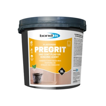 BOND IT PLASTERERS PREGRIT YELLOW ONE COAT 5L BDPG05