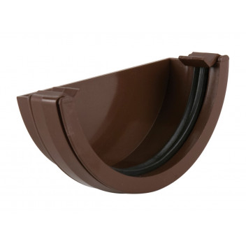 112MM ROUND EXT STOPEND BROWN BR047BR
