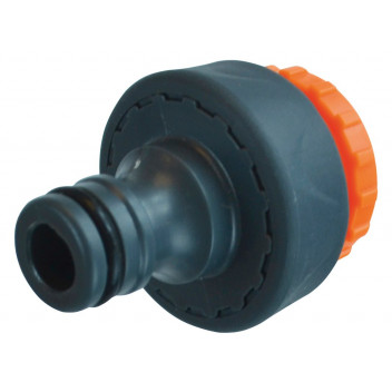 FAITHFULL PLASTIC TAP CONNECTOR 1/2 & 3/4IN
