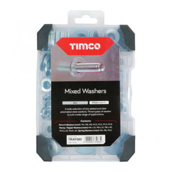 TIMCO MIX WASHERS ZINC 291pcs 291 PCS
