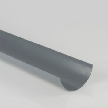 112MM X 4M ROUND GUTTER GREY BR042G