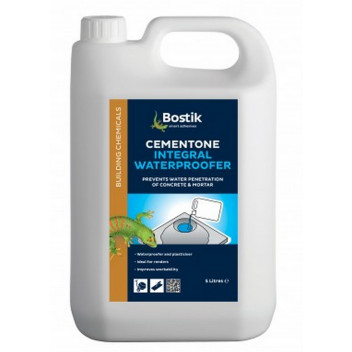 CEMENTONE INTEGRAL WATERPROOFING LIQUID 5LTR 30812493