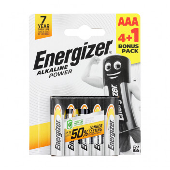 TIMCO ENERGIZER ALK POWER AAA AAA 5 PCS