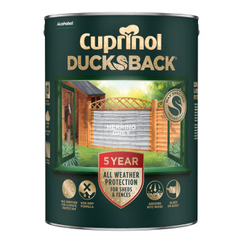 CUPRINOL 5 YEAR DUCKSBACK HERRING GREY 5L
