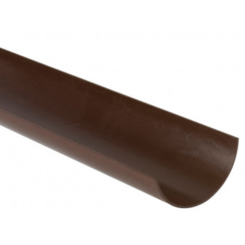 112MM X 2M ROUND GUTTER BROWN BR041BR