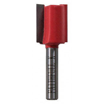 FAITHFULL ROUTER BIT TC TWO FL UTE 15.9MM 1/4 SHK