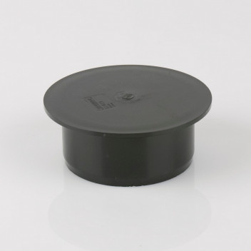 110MM SOIL SOCKET PLUG BLACK BS439B