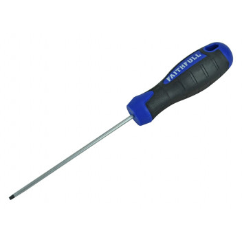 FAITHFULL SOFT GRIP S/DRIVER F LARED 100MM X 5.5MM