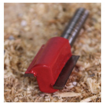 FAITHFULL ROUTER BIT TC TWO FL UTE 15.9MM 1/4 SHK